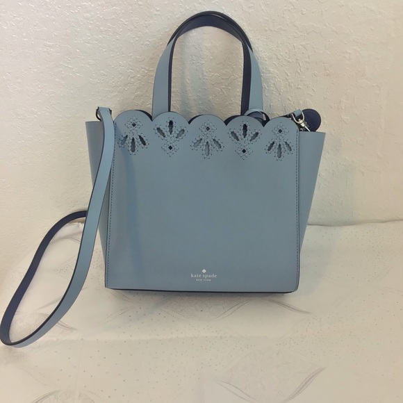 kate spade Handbags - Kate Spade Baby Blue Crossbody Purse